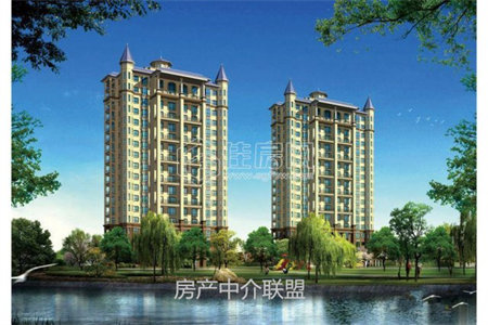 城北丽河庭院3室2厅1卫107m2精装修